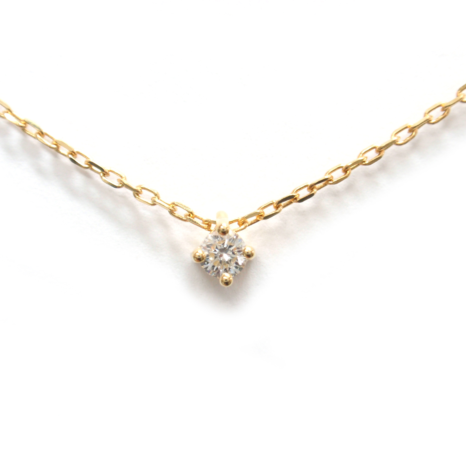 Brillantcollier in Gelbgold