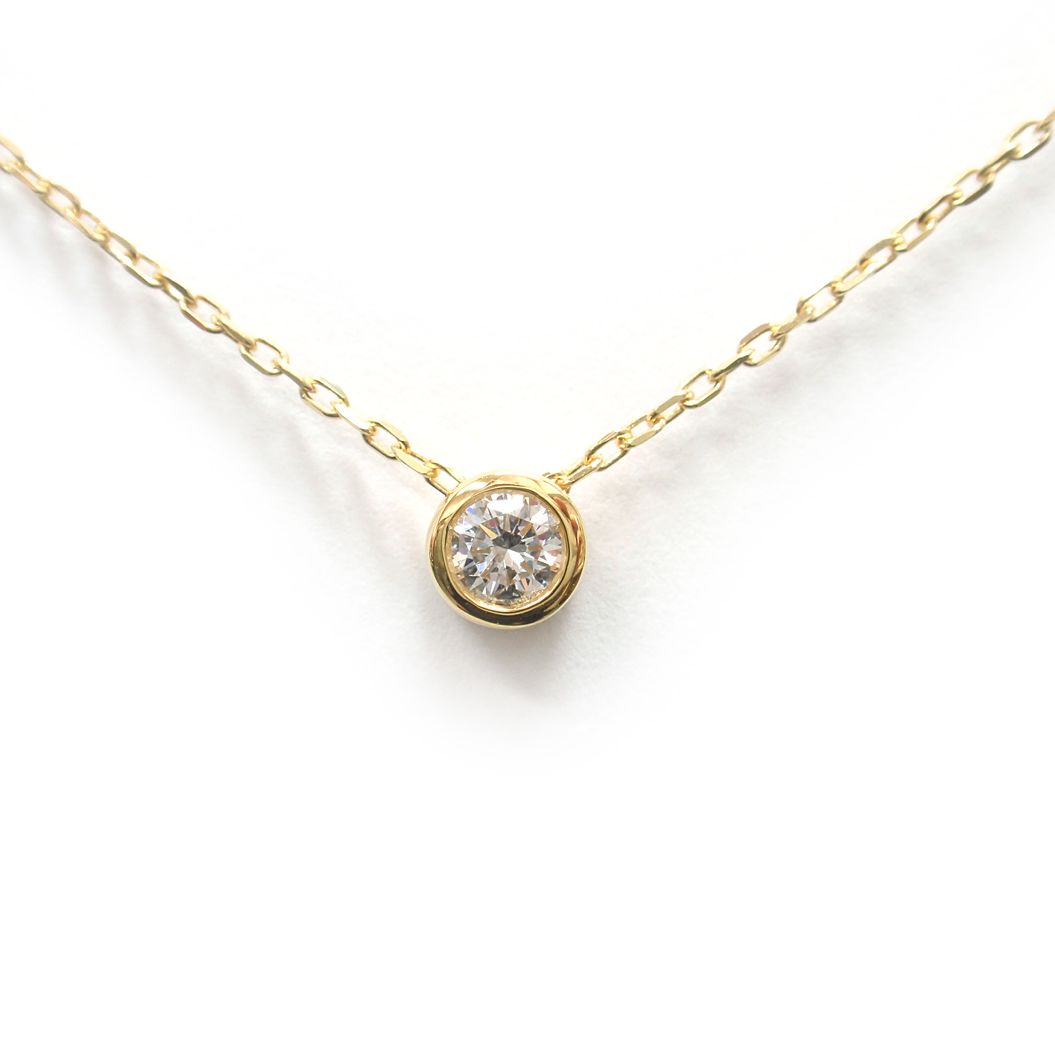 Brillantcollier in Gelbgold