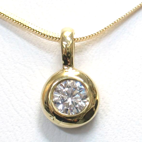 Gelbgold Brillantcollier