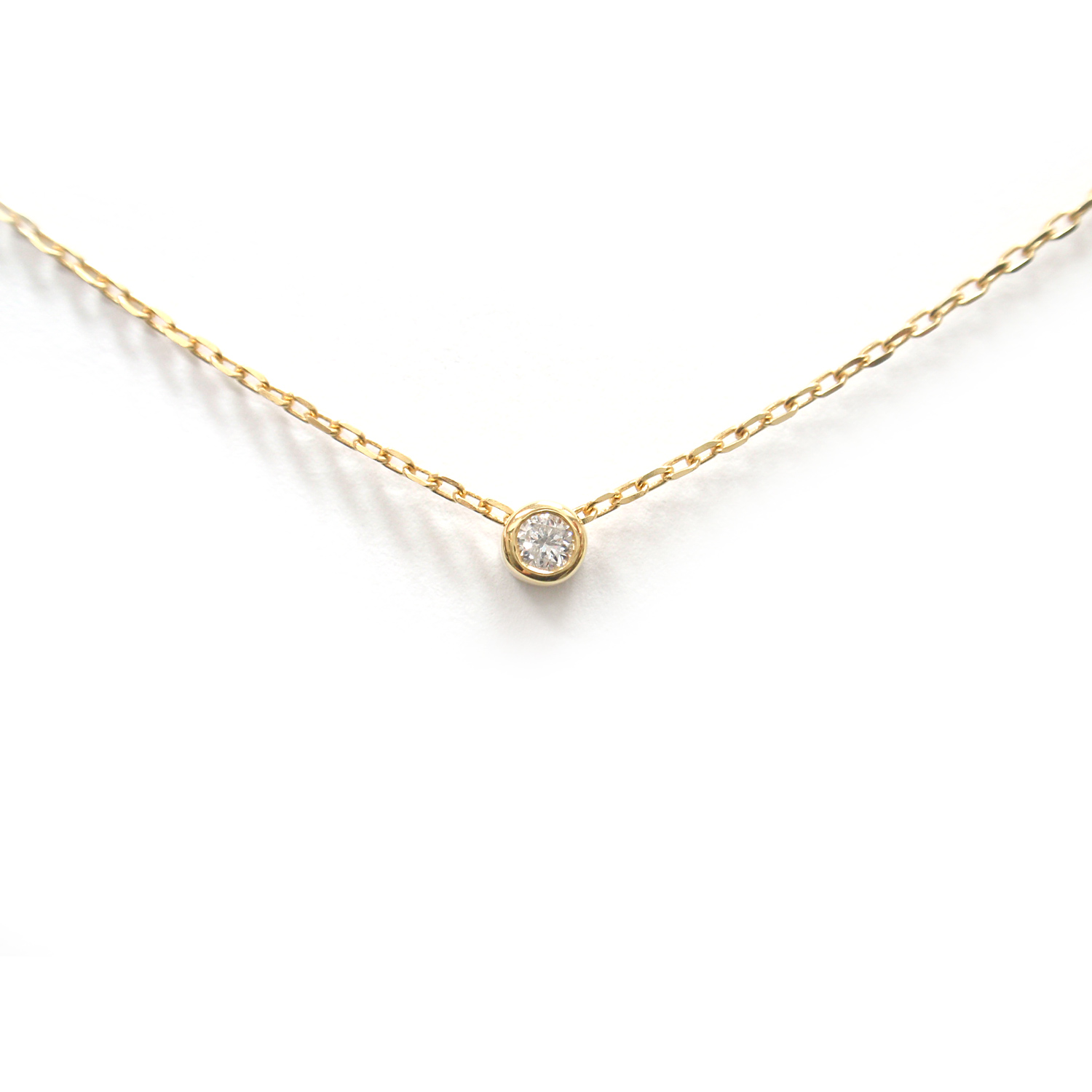 Brillantcollier in Gelbgold