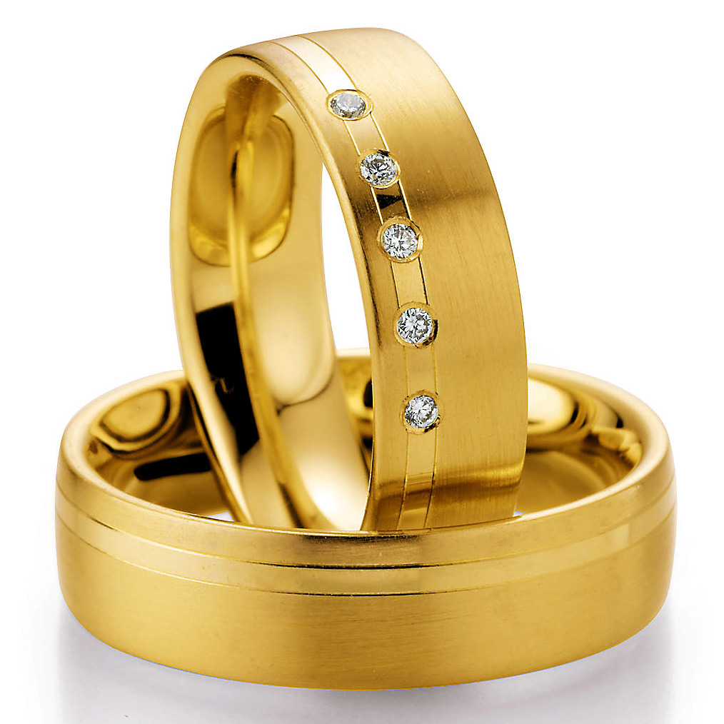 Trauringe aus Gelbgold Trauringe aus Gelbgold